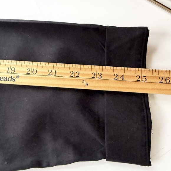 Chapter Shirt Mens Large Black Tencel Oversized Button Front Pocket Longline - Picture 11 of 16